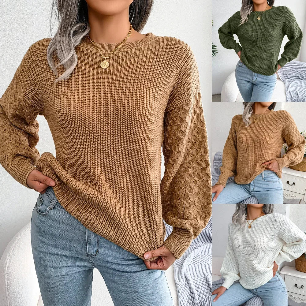 Women's Mila Relaxed Knit in Khaki | Invictora.com