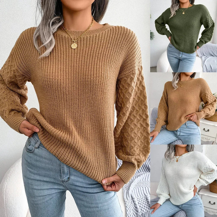 Women's Mila Relaxed Knit in Khaki | Invictora.com