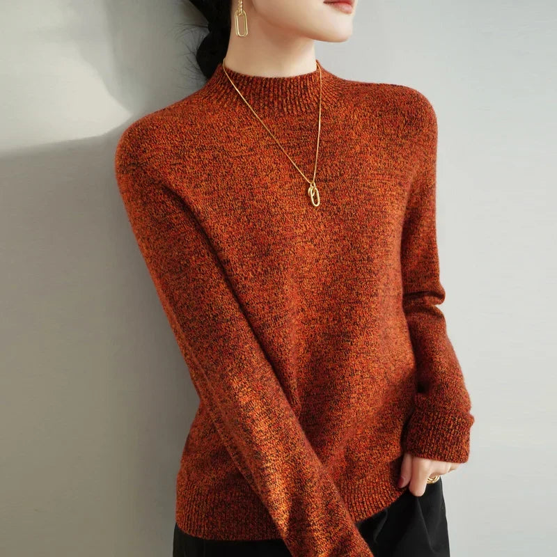 Women's Luna Merino Mock Neck | Invictora.com