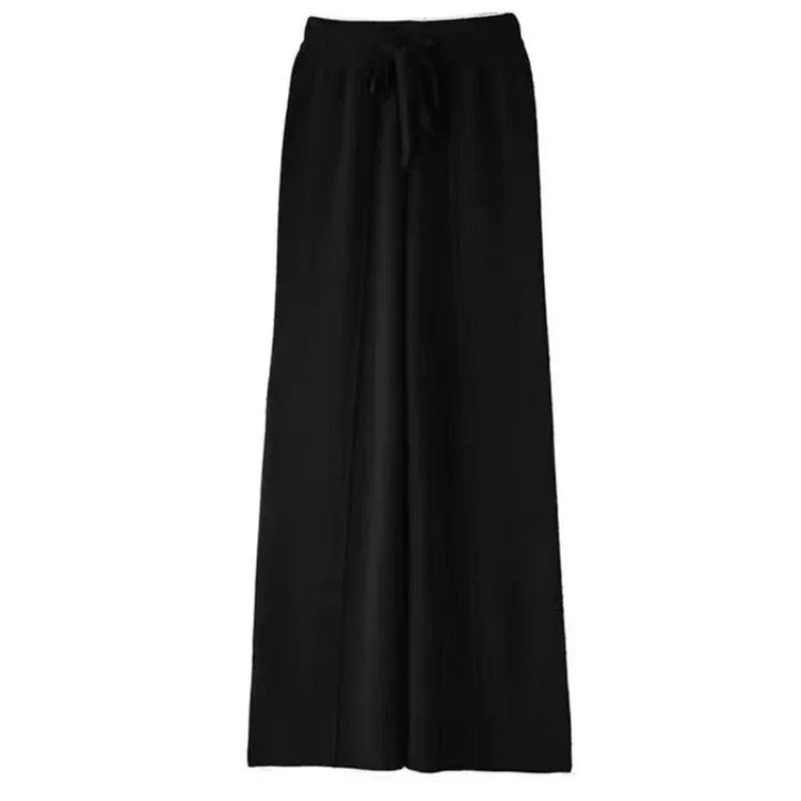 Women's Siena Merino Knit Trousers in Beige | Invictora.com