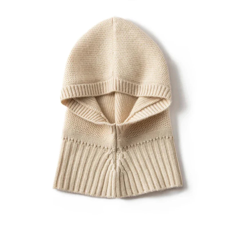 Women's Cortina Cashmere Hood in Beige | Invictora.com