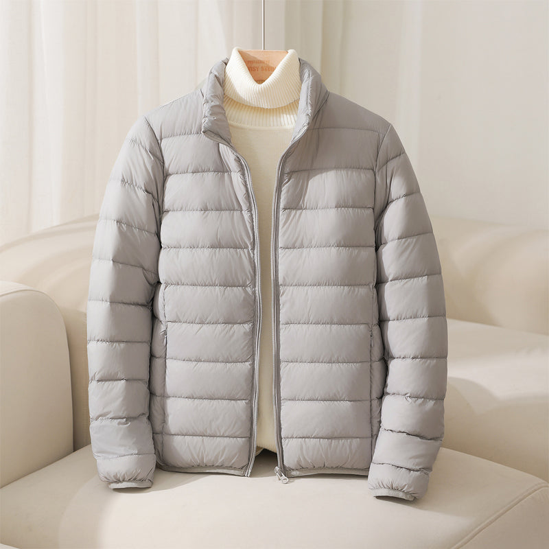 Women's Elara Quilted Puffer in Lavender | Invictora.com