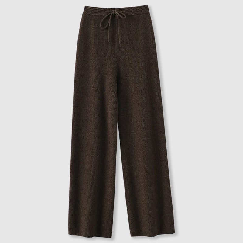 Women's Amoretti Cashmere Wide-Leg Pants product image | Invictora.com