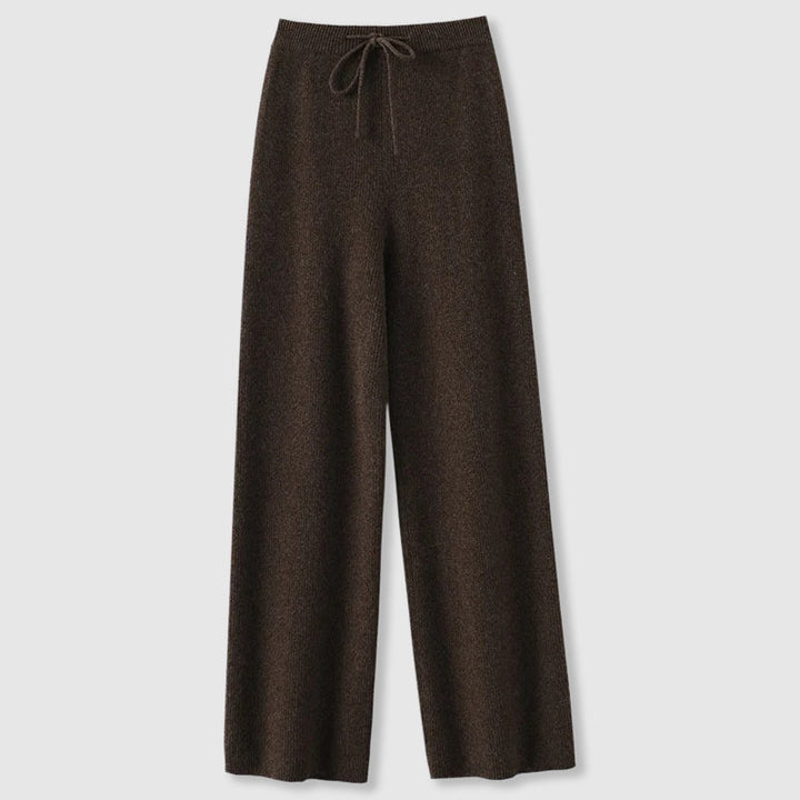 Women's Amoretti Cashmere Wide-Leg Pants product image | Invictora.com