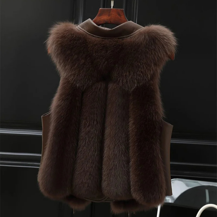 Women's Lumiére Faux Fur Gilet | Invictora.com