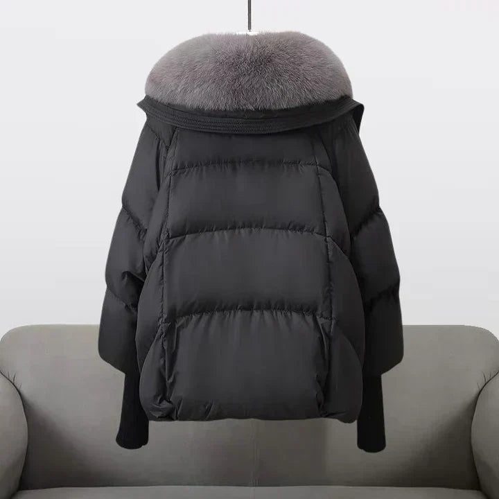 Women's Indi - Elegant coat in Black | Invictora.com