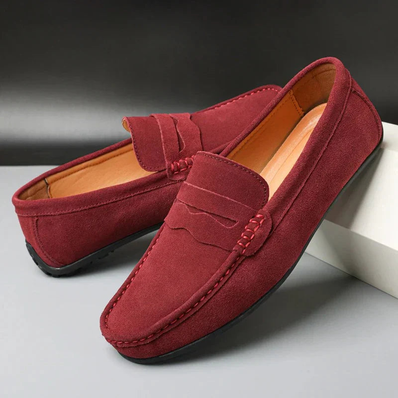 Women's Giordano Suede Loafers product image | Invictora.com