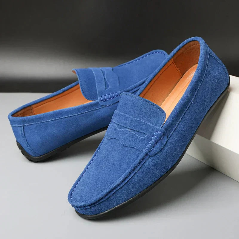 Women's Giordano Suede Loafers product image | Invictora.com