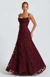 Women's Selvira - Elegant Lace Maxi Evening Dress product image | Invictora.com