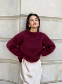 Women's Jumper – Mohair-Blend Relaxed Knit