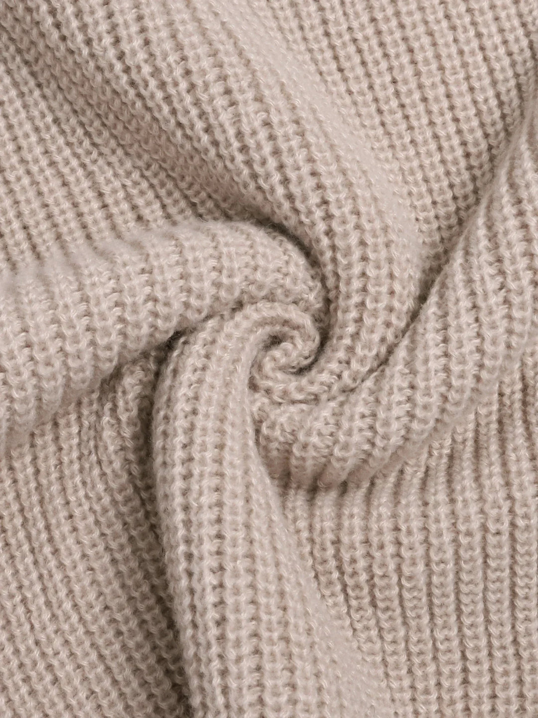 Women's Sienna Cashmere Pullover in Taupe | Invictora.com