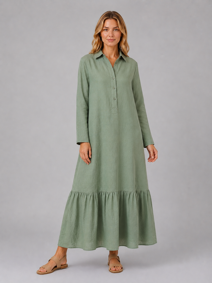 Women's Theodora Tiered Maxi Dress product image | Invictora.com