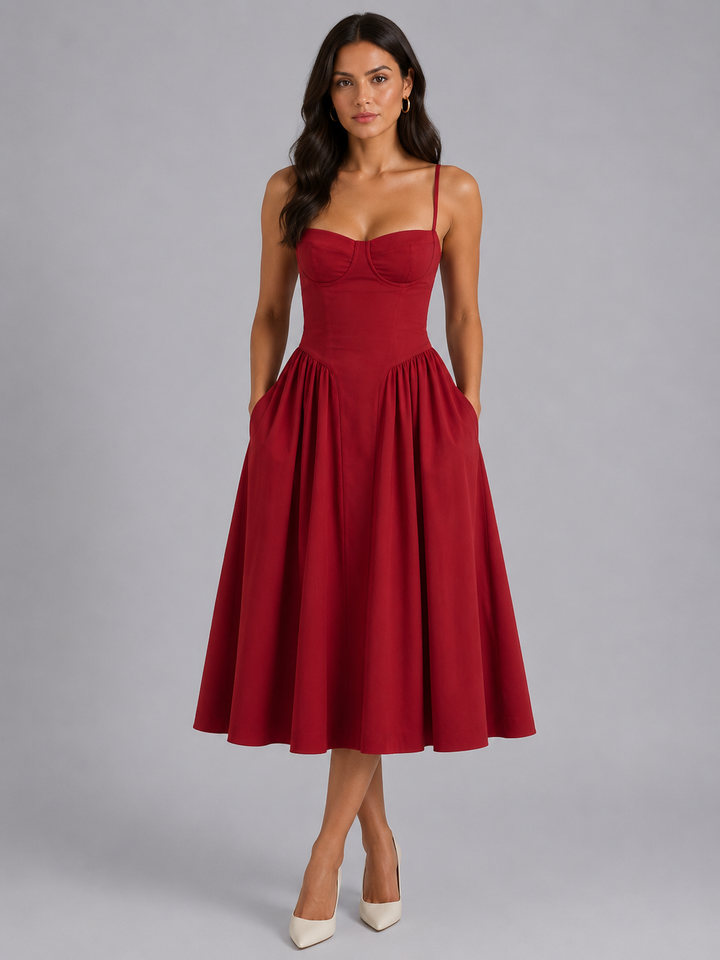 Women's Meredith Drop Waist Dress product image | Invictora.com