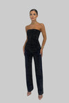 Women's Starlight Strapless Sequin Jumpsuit product image | Invictora.com