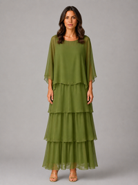 Women's Paloma Tiered Chiffon Maxi Dress