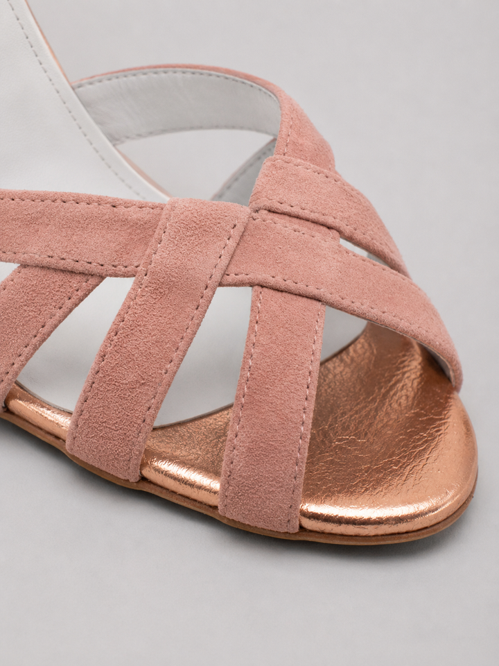 Women's T-Strap Heels - Cushioned Mid Heel product image | Invictora.com