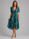 Women's Junia Floral Wrap Dress product image | Invictora.com