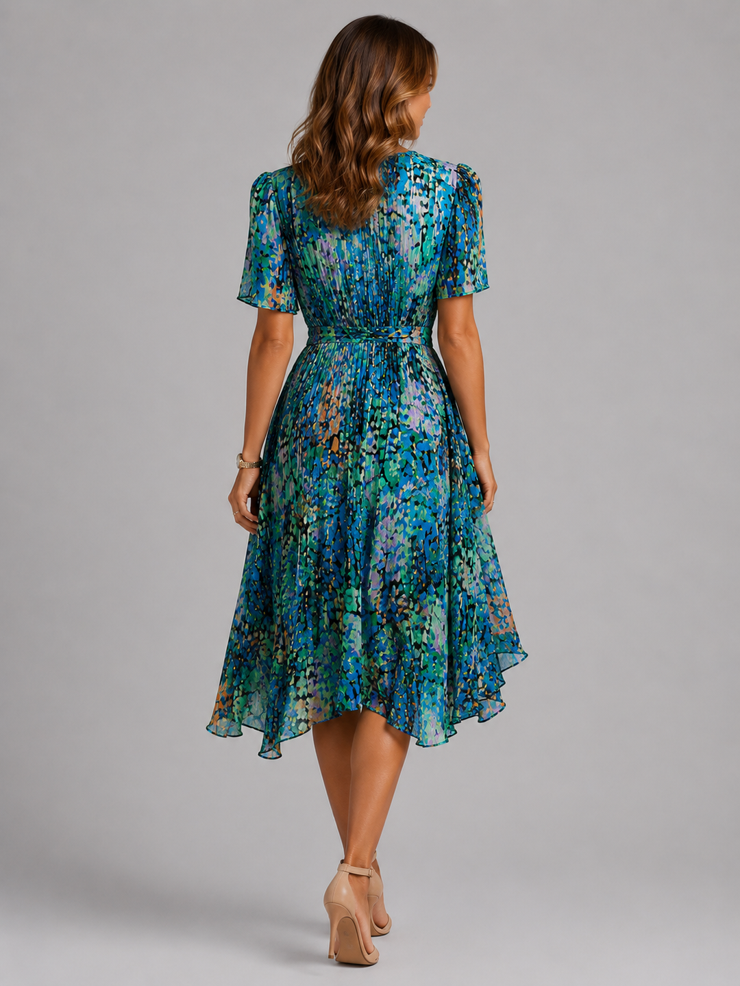 Women's Junia Floral Wrap Dress product image | Invictora.com