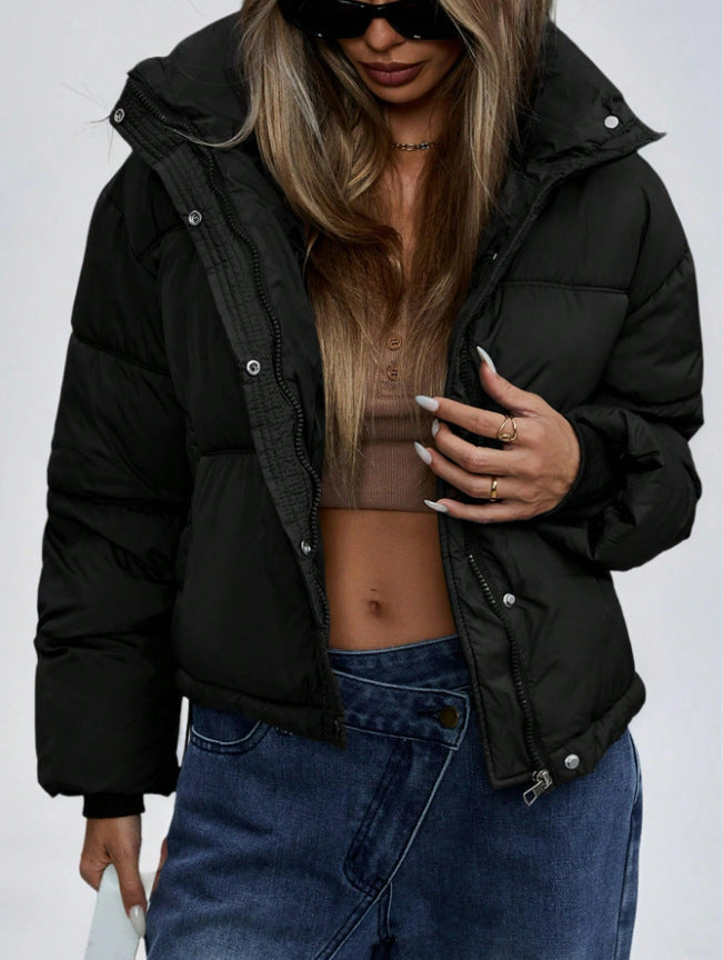Women's Puffer Jacket – Cropped