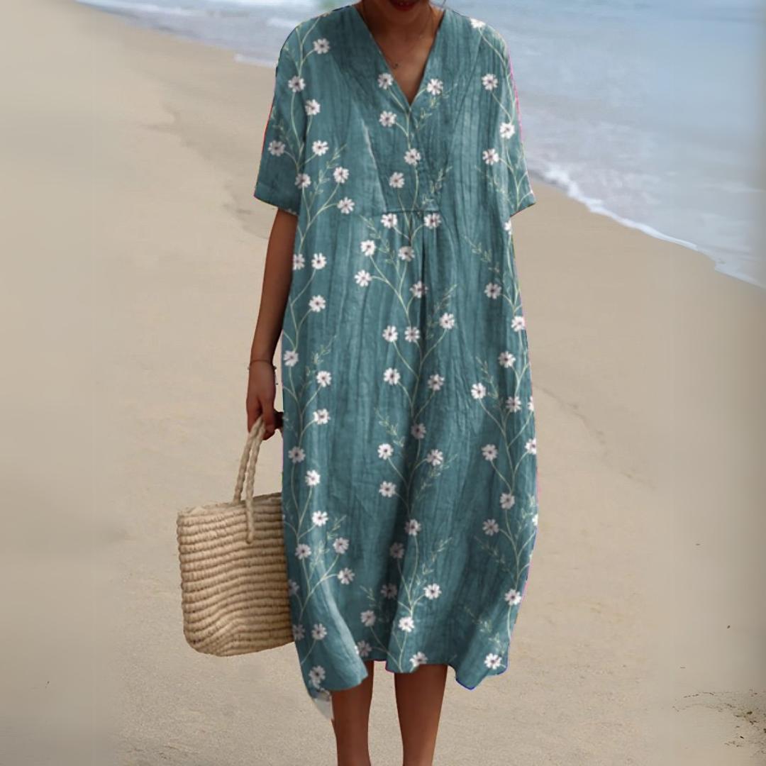 Women's Ramona Floral Dress in Multicolor | Invictora.com