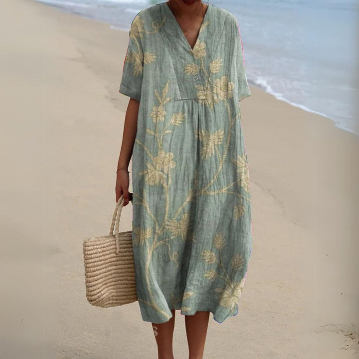 Women's Ramona Floral Dress in Multicolor | Invictora.com