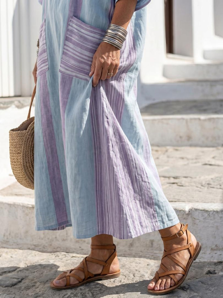 Women's Selene Linen Dress product image | Invictora.com