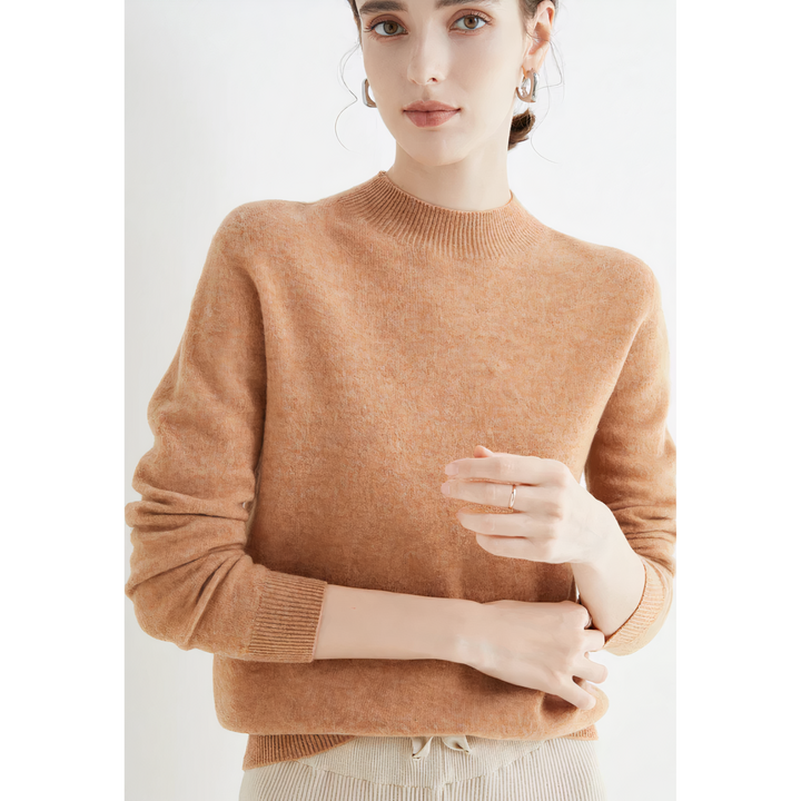 Women's Jumper – Soft Knit Crew Neck Winter