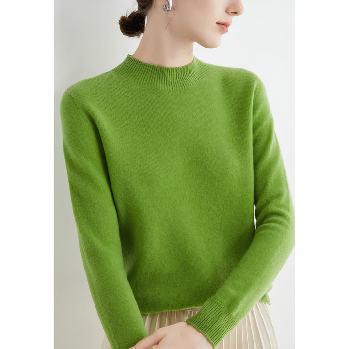 Women's Jumper – Soft Knit Crew Neck Winter