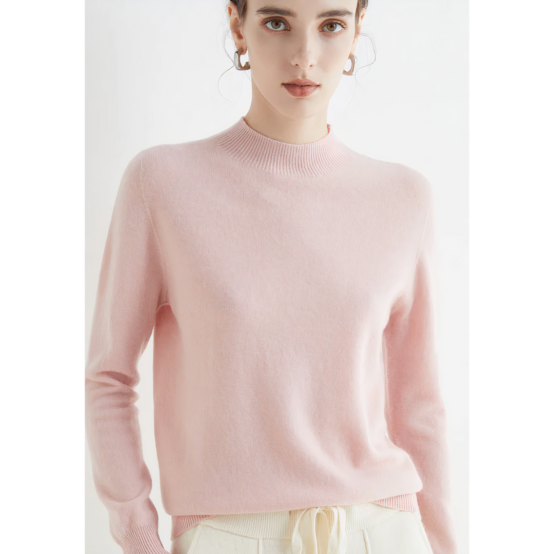 Women's Jumper – Soft Knit Crew Neck Winter