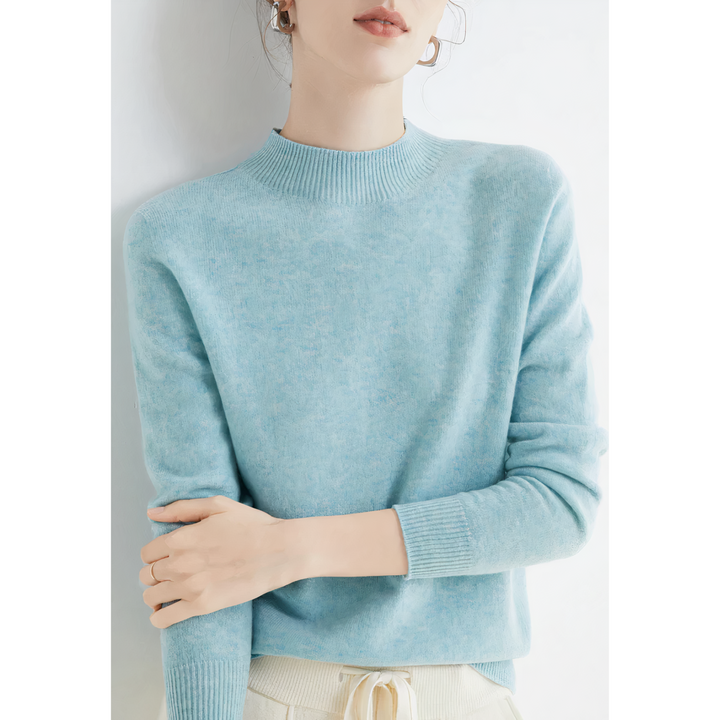 Women's Jumper – Soft Knit Crew Neck Winter
