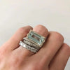Women's Azure Statement Ring Set | Invictora.com