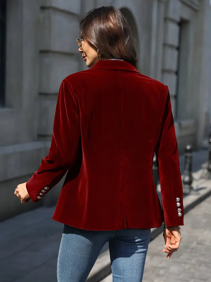 Women's Blazer – Fitted Single-Breasted Tailored