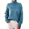 Women's Jumper – Cable-Knit Roll-Neck Relaxed