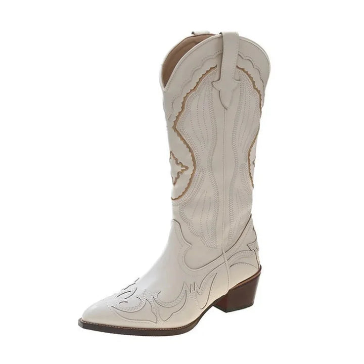 Women's Autumn Western Cowboy Boots
