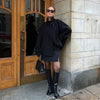 Women's Stand-Up Collar Long Sleeve Button Down Coat