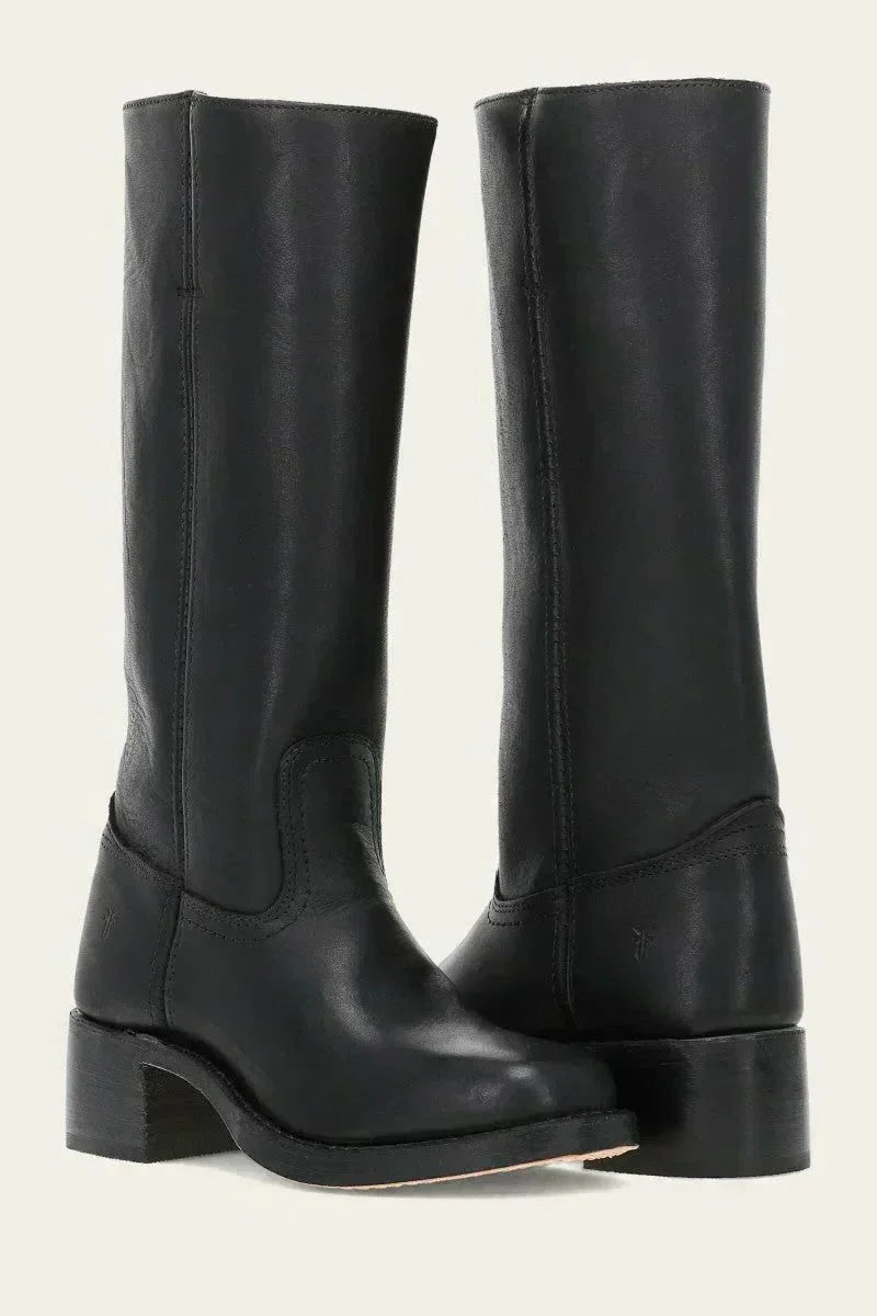 Women's Block Heel Knee High Boots