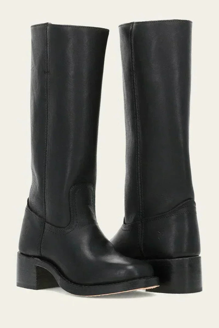 Women's Block Heel Knee High Boots