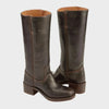 Women's Block Heel Knee High Western Boots