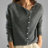 Women's Button-Down V-Neck Cardigan