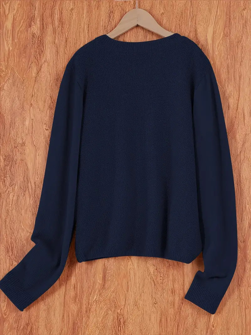 Women's Casual Knit Layering Cardigan