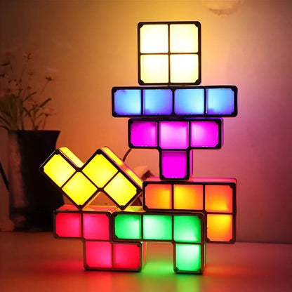 Lampe Tetris - Empilez, éclairez, impressionnez !