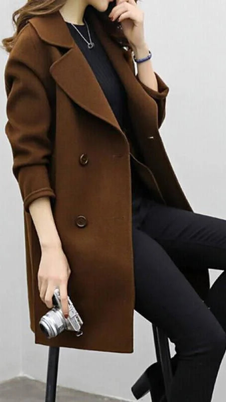 Women's Long Trench Coat