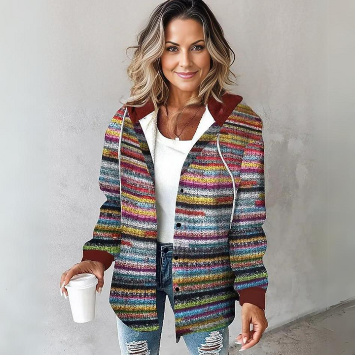 Women's Colourful Knit Layering Cardigan