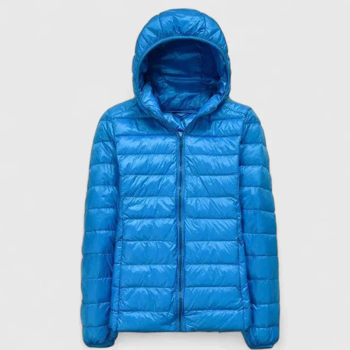 Women's Packable Quilted Zip-Up Puffer Jacket