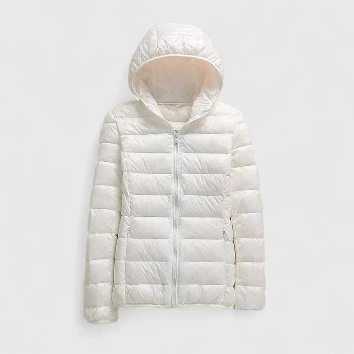 Women's Packable Quilted Zip-Up Puffer Jacket
