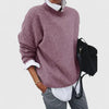 Women's Knit Crew Neck Jumper – Relaxed Fit
