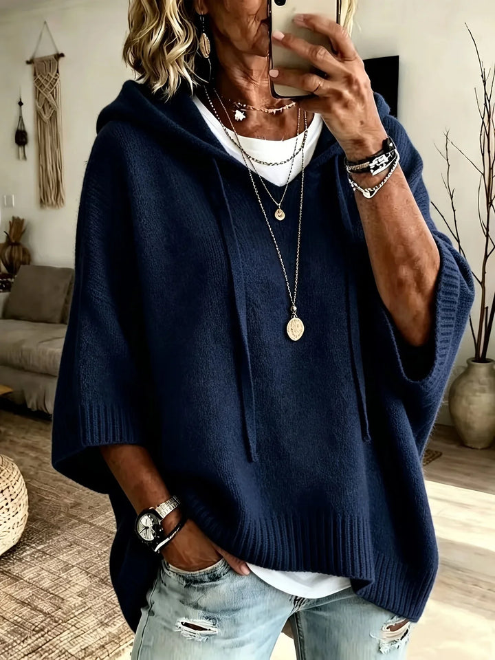 Women's Oversized Jumper, Drawstring Hood