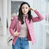 Women's Donita – Elegant Lightweight Quilted Spring Jacket in Light Blue | Invictora.com