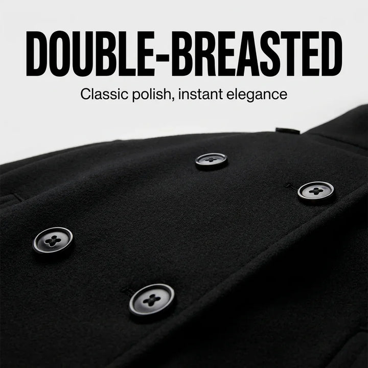 Women's Double-Breasted Short Coat