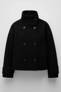 Women's Double-Breasted Short Coat